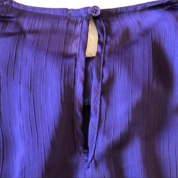 🆕Dex Lace Sleeve Top Purple/Black XL - Picture 9 of 10